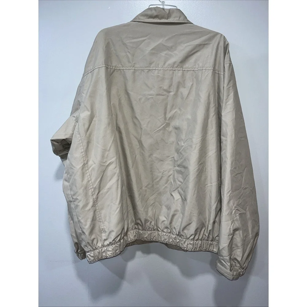 Chaps Men's 2XB Khaki Jacket Zip Front